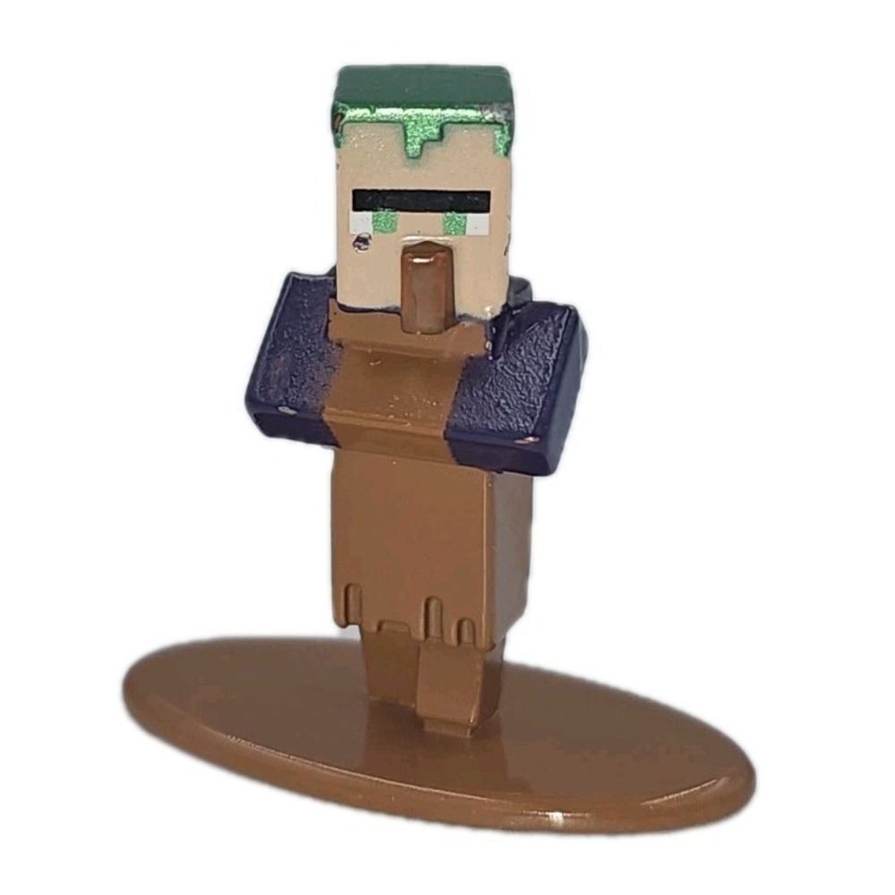 Minecraft Die Cast Nano Metalfigs Snow Villager Fixed Pose Figure Toy